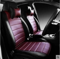 customize car seat covers leather seats cover cushion for mazda 36 peugeot 207 301 307 408 307 2008 3008 508 lifan x60 620 720