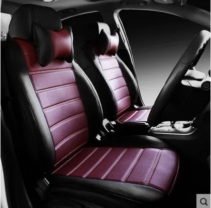 Подгоняйте чехлы для автомобильных сидений кожаные Mazda 3/6 Peugeot 207 301 307 408 2008 3008 508 Lifan