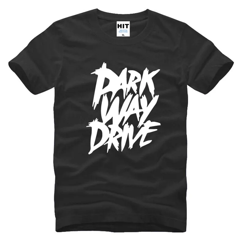 Летние Стиль Parkway Drive футболки для мужчин Металкор Панк футболка мод с коротким