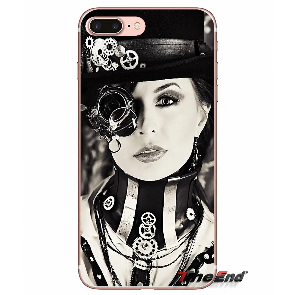 Стимпанк fotocamera Machine аниме чехол для Sony Xperia Z Z1 Z2 Z3 Z5 compact M2 M4 M5 E3 T3 XA Aqua LG G4 G5 G3 G2 Mini|case