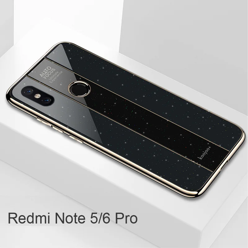 Чехол для Xiao mi Red mi Note 5, 6, 7 Pro, стеклянный чехол, ударопрочный, с мягкой рамкой, задняя крышка для Xiaomi mi, 8, 9, 6x, Se, Lite, чехол для телефона