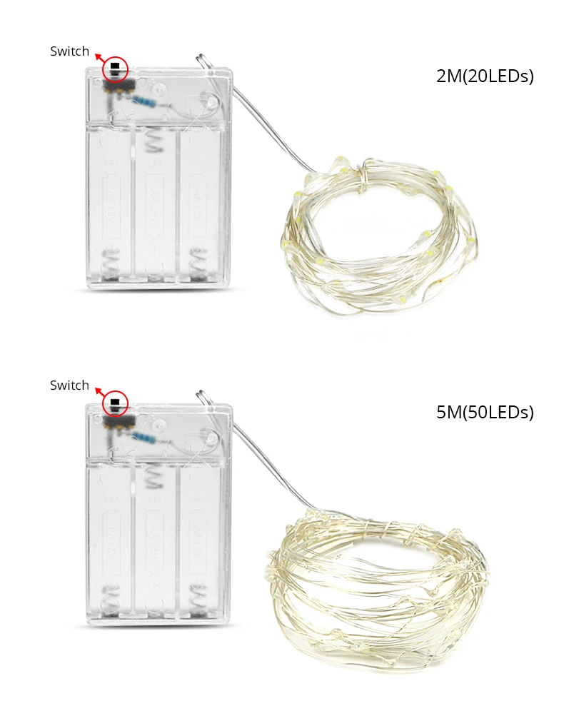 1 м 10 светодиодный s-Card Photo Clip светодиодный Рождественский светильник 2 м 5 м 10 м медный провод Сказочный светильник Свадебная Праздничная гирлянда украшения Декор