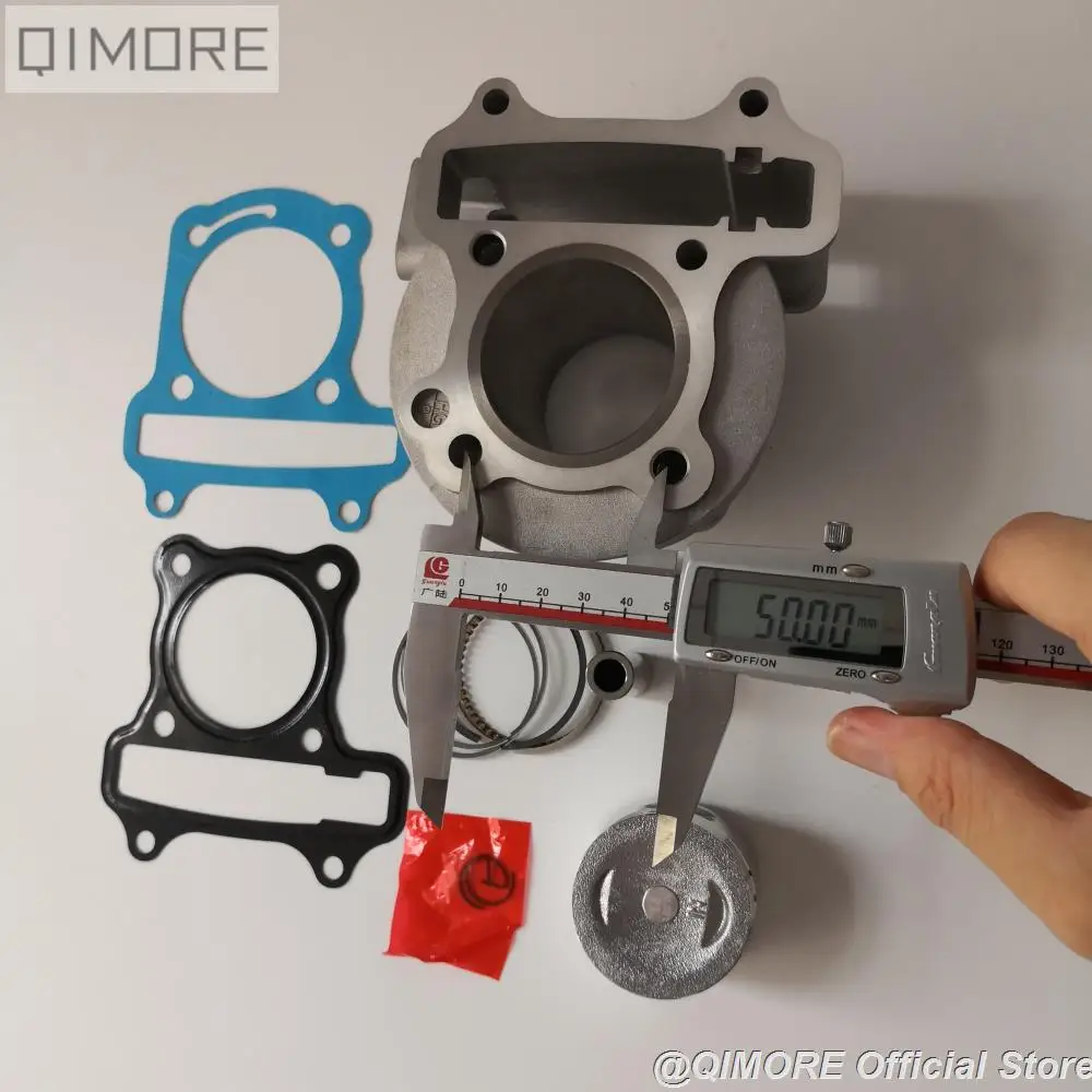 147QMD GY6 80 cc 47 мм Большой Диаметр цилиндра поршневое кольцо набор(139QMB 49cc/50cc обновление до 80cc