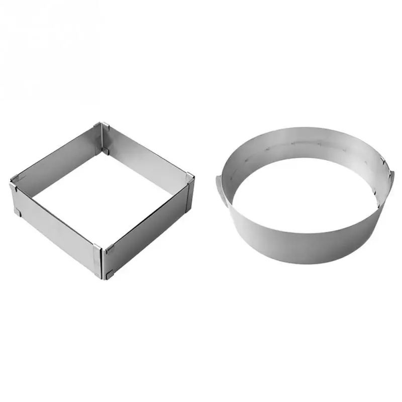 2 шт./компл. вечерние большой Размеры мусс печенья Нержавеющая сталь инструмент