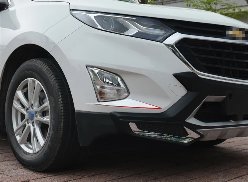 Для Chevrolet Equinox 2017 2018 19 Автомобильная задняя противотуманная фара Накладка полоса