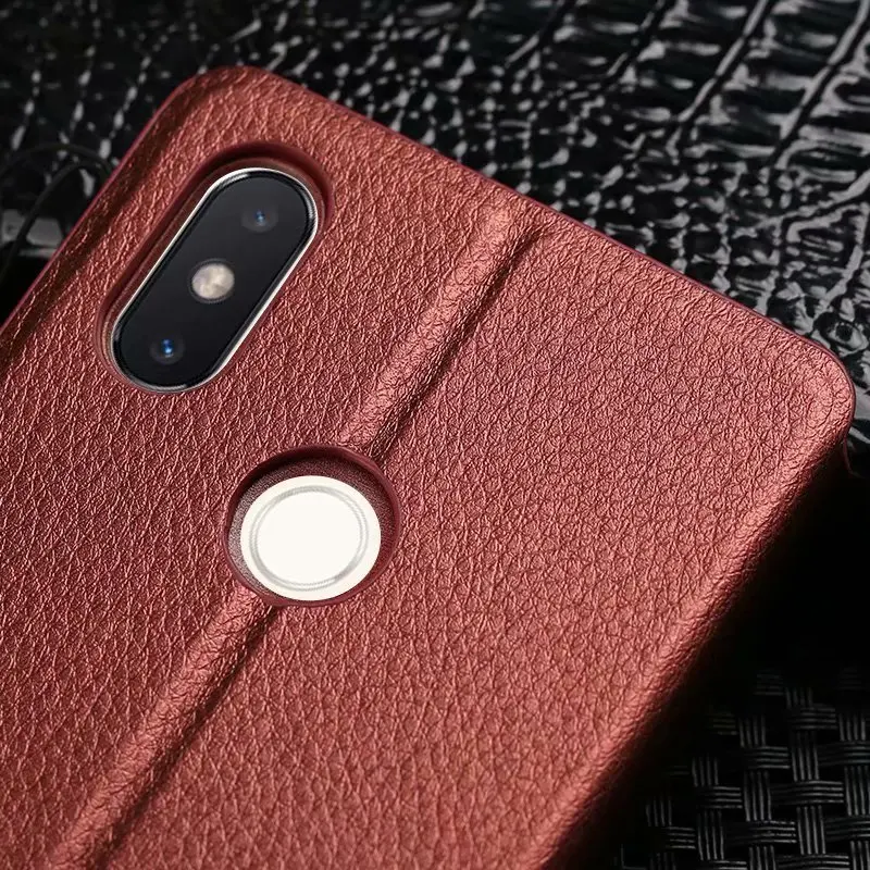 Чехол для Xiaomi Mi A2 Lite откидной из 5 84 искусственной кожи с окошком телефона