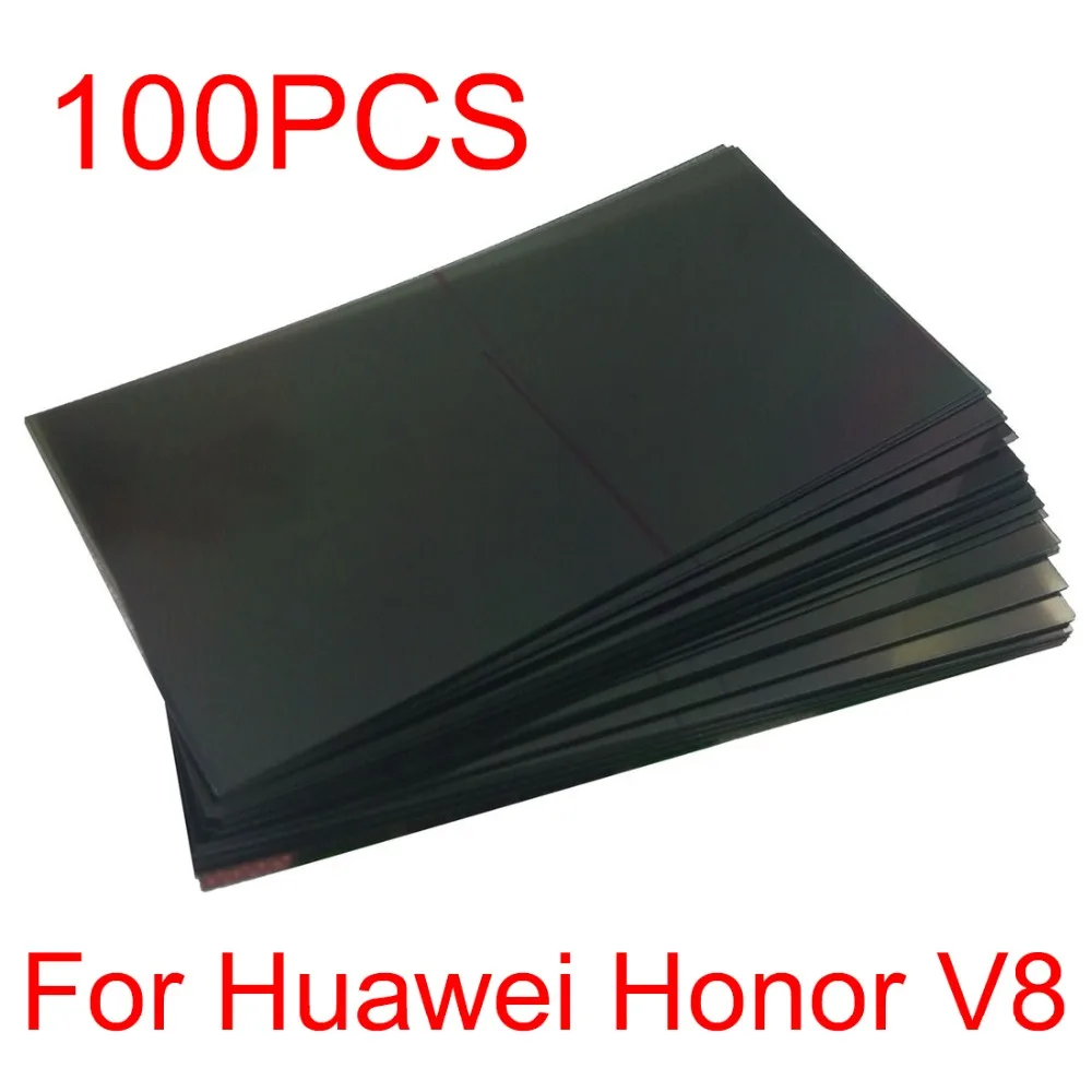 100 шт ЖК-фильтр поляризационные пленки для Huawei Honor 8 Pro/Honor V9/Maimang 4/Maimang 5/Honor V8 |