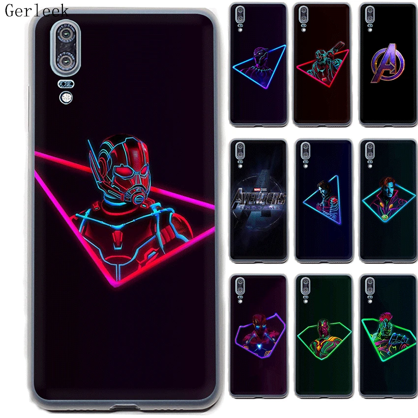 Чехол для мобильного телефона huawei P30 P20 P10 P9 P8 Lite Pro P Smart Cover Marvel At The Avengers Shell |