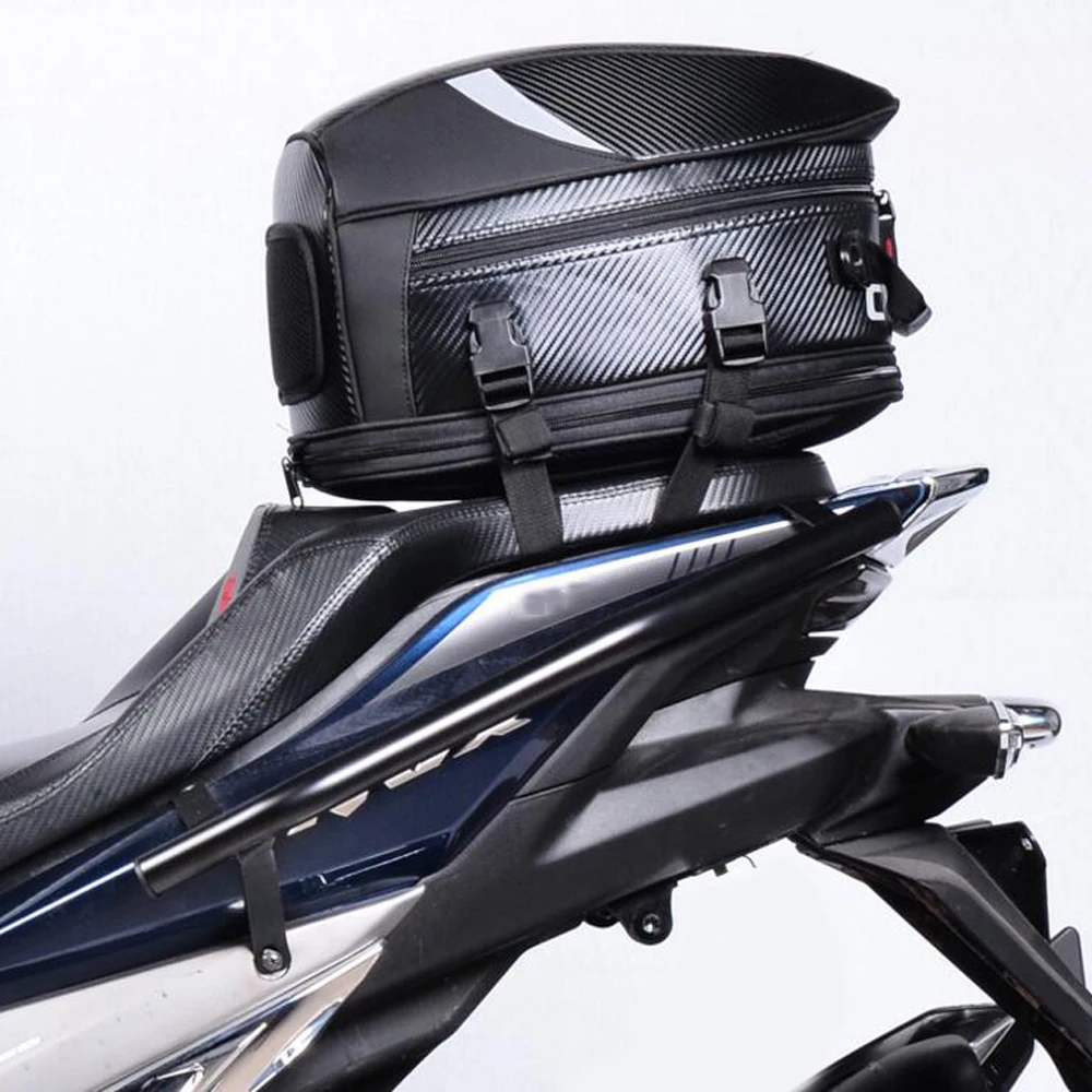 

Motorcycle Bag Waterproof Saddle Bag Motorcycle Motorbike Scooter Tail Side Back Seat Bags Sport Luggage Rear Seat