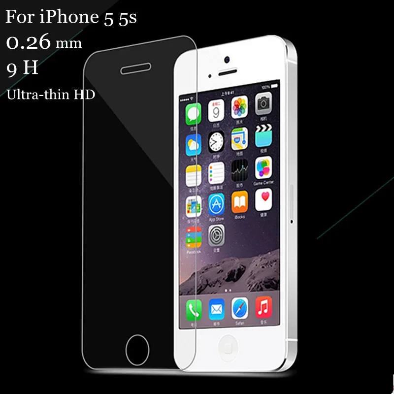 10 шт./лот 9H ультратонкое Защитное стекло для iphone 6 6s 7 8 plus защита экрана закаленное