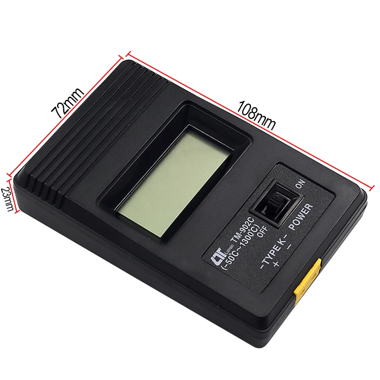 TM-902C(-50C до 1300C) измеритель температуры TM902C цифровой K Тип термометр датчик+ термопара детектор датчик