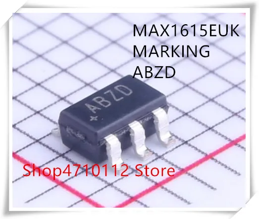 

NEW 10PCS/LOT MAX1615EUK+T MAX1615EUK MAX1615 MARKING ABZD SOT-23 IC