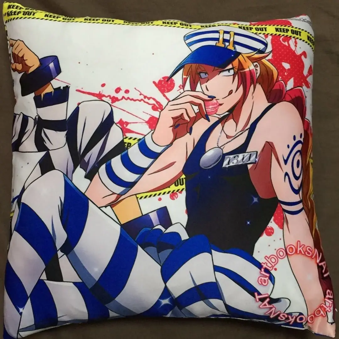 Новый detentionhouse Nanbaka аниме Двусторонняя Подушка Чехол s обнимая для подушки косплей