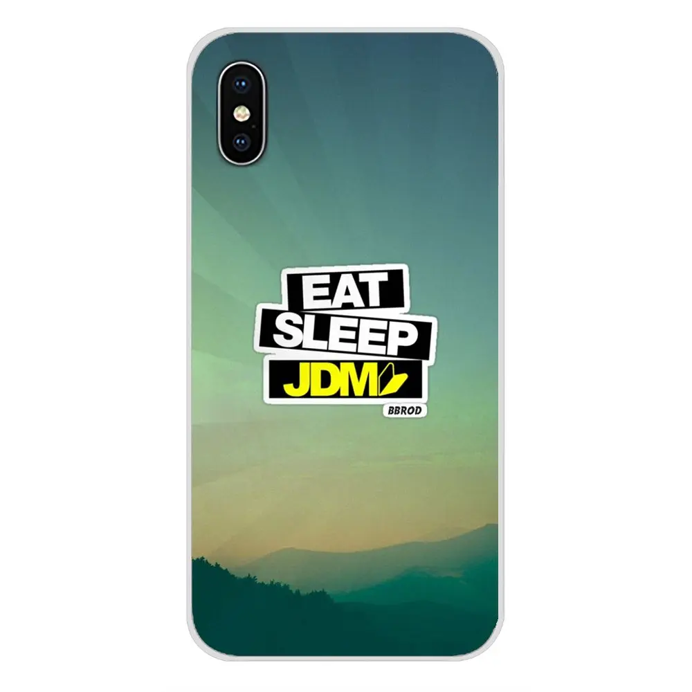 Eat sleap дрейф JDM для Xiaomi Mi6 A1 5X 6X Redmi Note 5 5A 4X 4A 4 3 Plus Pro pocophone F1 аксессуары чехлы