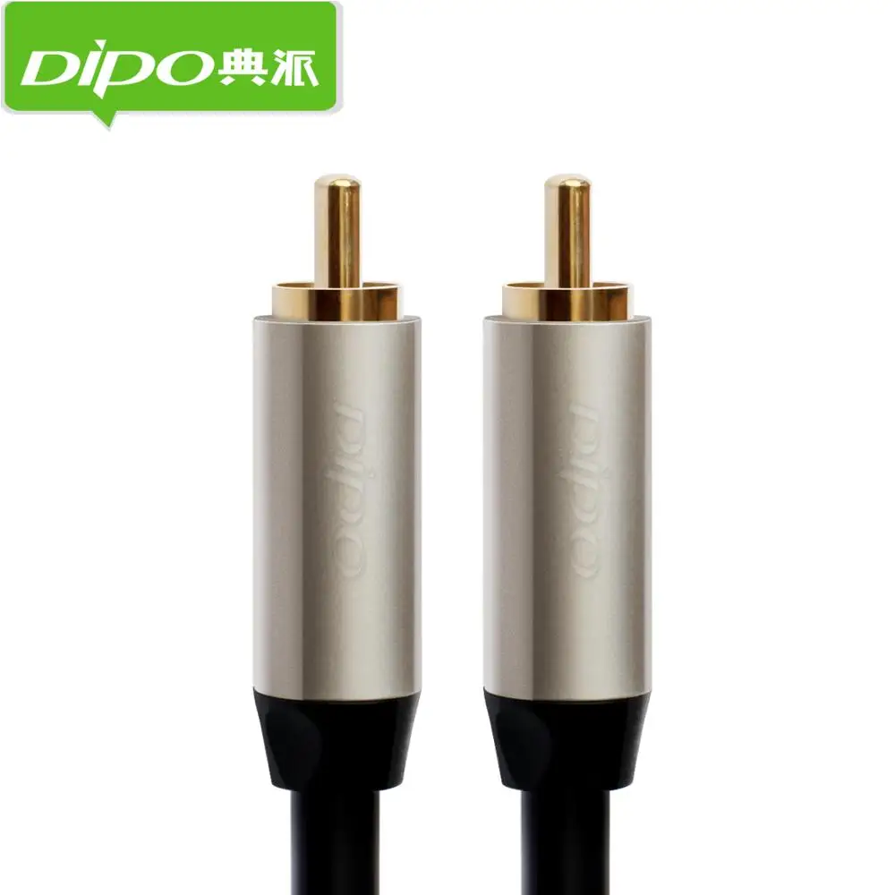 Dipo 10 м SPDIF S/PDIF цифровой аудио коаксиальный кабель ТВ выход усилителя сабвуфера 5.1