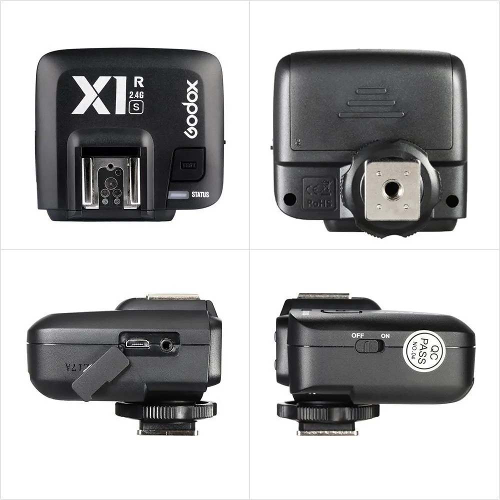 GODOX TTL X1R-S беспроводной приемник триггера вспышки для Sony TT600S TT586S TT350S V860S Speedlite X1S X-1TS