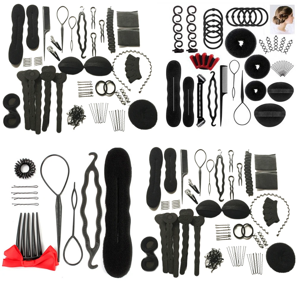 20 шт. простой свадебный набор для волос прическа искусственные плетеные волосы