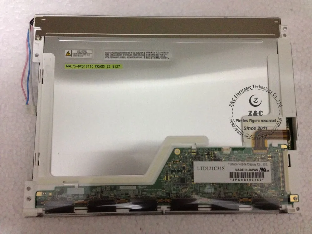 LTD121C31S LTD121C31T LTD121C31F LTD121C31U оригинальный A + класс 12 1 дюймов ЖК дисплей для