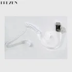 Полицейские скрытые спиральные акустические наушники-вкладыши с воздушной трубкой, наушники для Motorola kenwood Baofeng 'd xun, гарнитура, 10 шт.