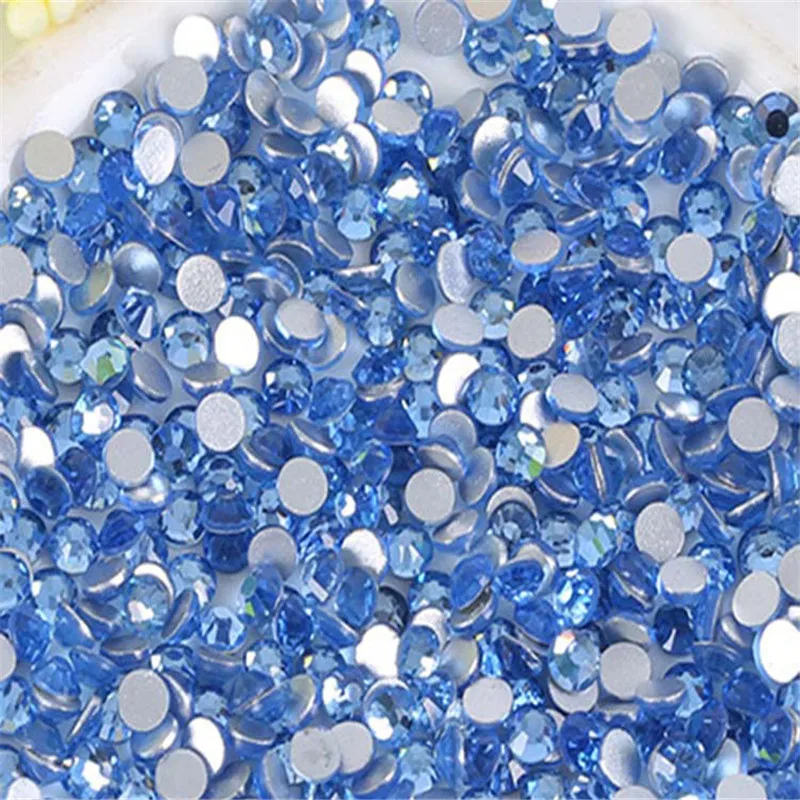 1440pcs/bag Multicolor Round Flatback Loose Rhinestones Faceted Glass Craft Crystal Beads DIY Jewelry Accessories | Украшения и
