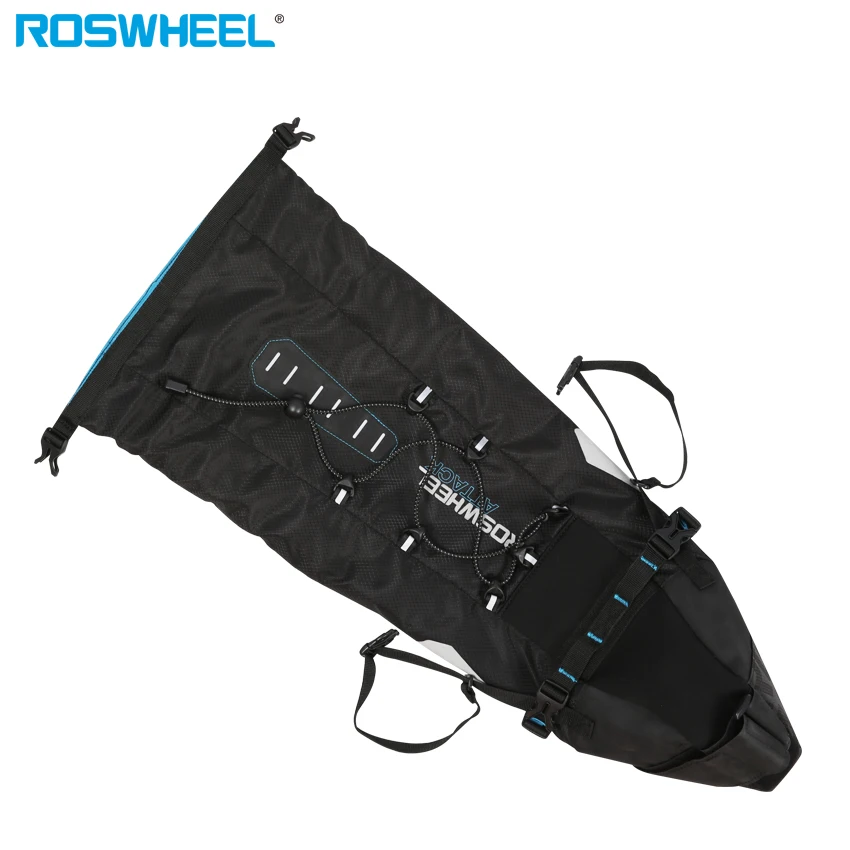 ROSWHEEL велосипедный водонепроницаемый седельная сумка для велосипеда Сумка Для Велосипеда Сумка корзинка заднего сиденья велосипедные сумки аксессуары 10L