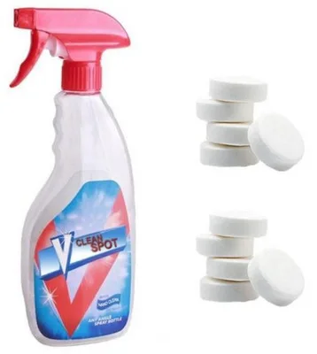 Многофункциональный Effervescent спрей очистка набор Очистка Спрей vclean очиститель V чистое пятно рекомендуется Прямая поставка