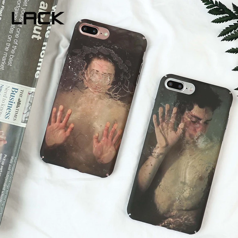 LACK Fashion Diving Men Women Phone Case For iphone 7 6 6s 8 Plus Couples Hard PC Cases X Ultra thin Back Cover Bags |