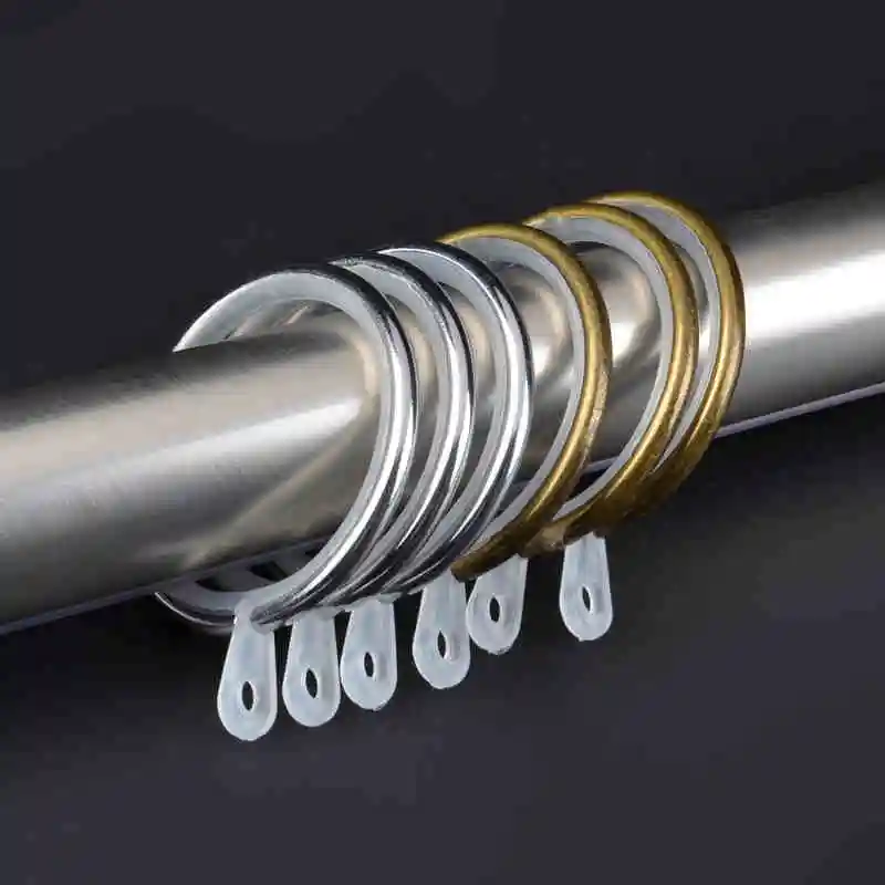 10 шт. в партии алюминиевый сплав бесшумное кольцо Римский стержень крюк 40 мм