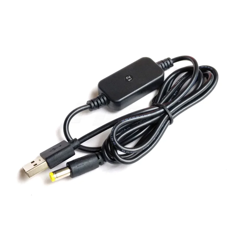 DC 5 в повышение уровня до 9 в 12 В Jack 5,5 мм x 2,1 мм 1,5 м кабель питания USB 2,0 мульти зарядное устройство Соединительный кабель для маршрутизатора лампа Таблица
