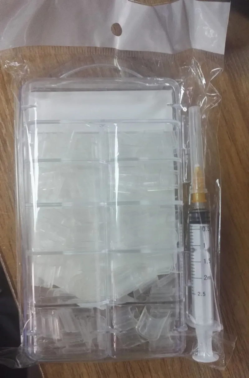 100 шт. полые прозрачные патчи для ногтей|Накладные ногти| |