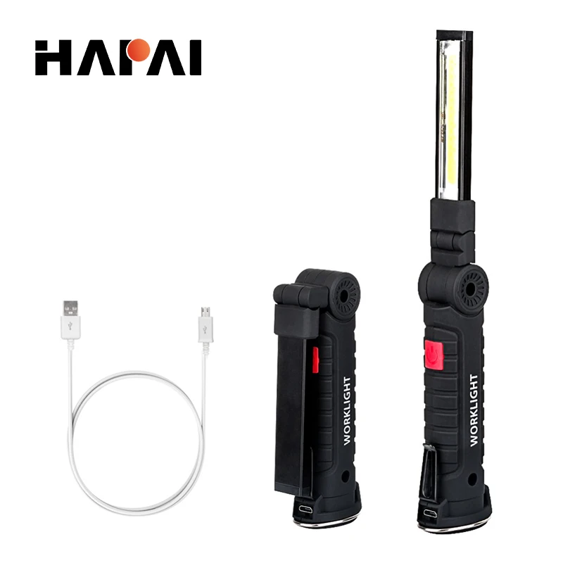 COB Work Lights with USB Cable Super Bright LED Desk Lamps Vehicle Magnetic Base 360 Degree Adjustable Lantern | Освещение