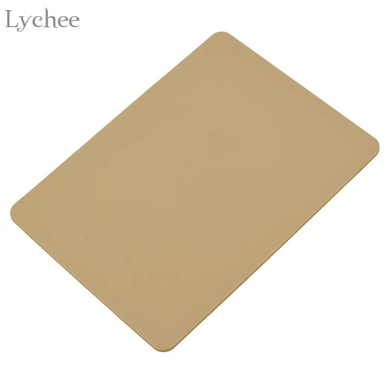 Lychee сменный силиконовый резиновый коврик для скрапбукинга, тиснение для изготовления карт, коврик для высечки, аксессуары