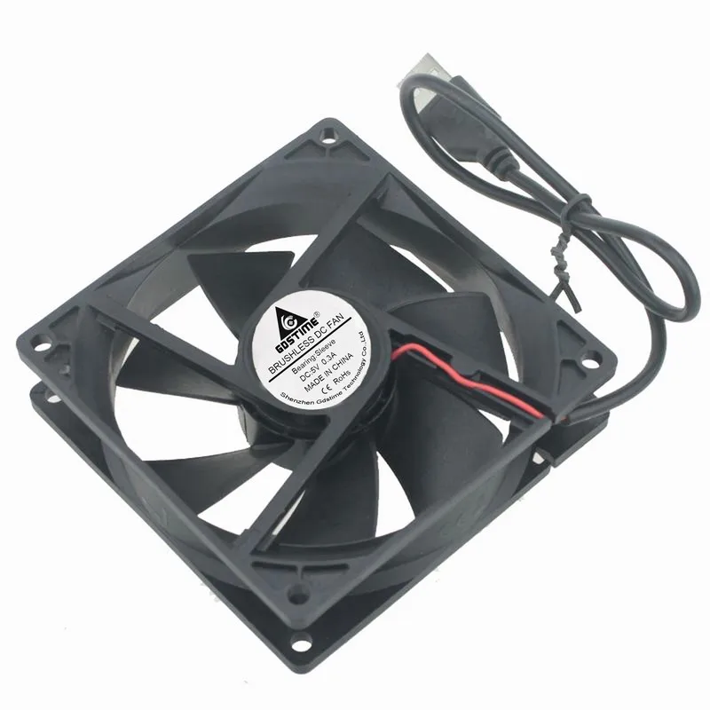 

USB 5v 9cm 9cm cm 90mm 90mm 90x25 92x92x25 Brushless cooling fan