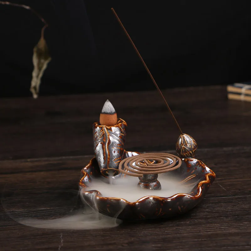 Ароматическая подставка для благовония или керамической горелки ароматическая