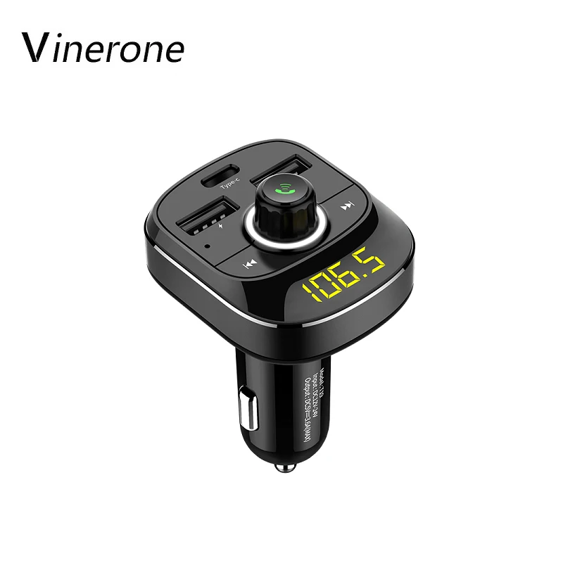 Vinerone автомобиля MP3 аудио плеер Bluetooth автомобильный комплект fm-передатчик громкой