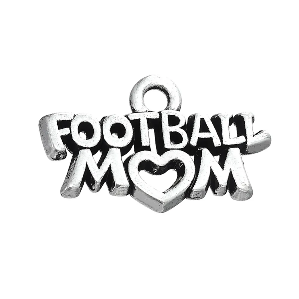 

fashion new FOOTBALL MOM charms