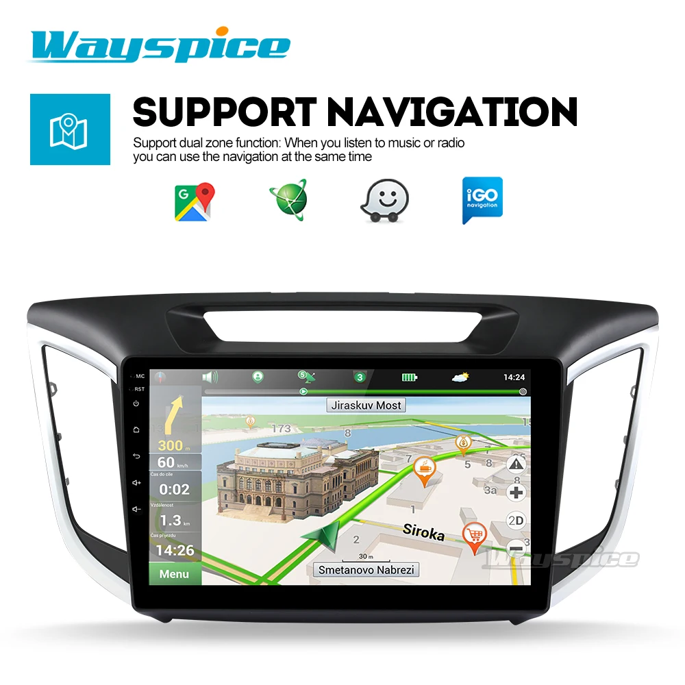 Android 8 1 автомобильный dvd для Hyundai creta ix25 2014 2017 с восьмиядерным Радио Стерео gps