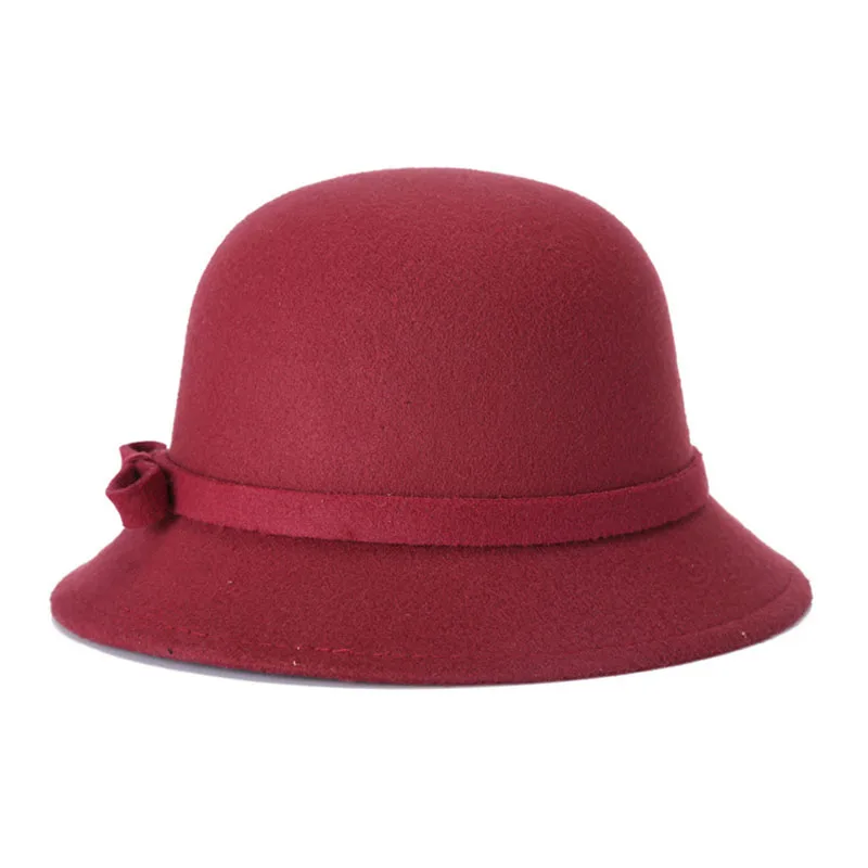 Spring and autumn new casual wool hat fashion classic ladies basin cap sun outdoor | Аксессуары для одежды