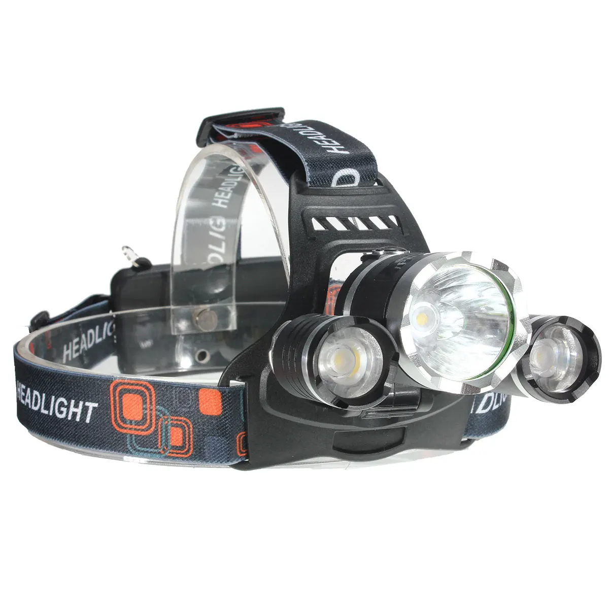 Jiguoor 5000LM XM-L T6 LED Rechargeable Headlamp Headlight Torch For Camping Hunting Fishing Head Torch Light by 18650 Battery