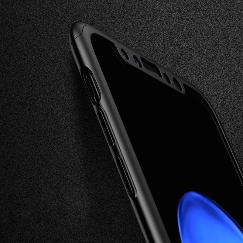 Чехол для мобильного телефона iPhone X 7 6s плюс 360 градусов ПК весь посылка падение