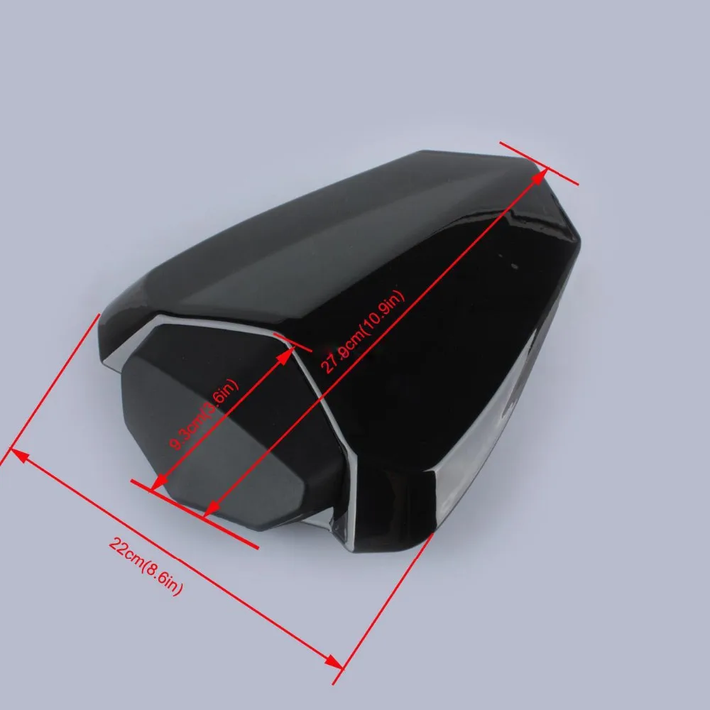 Чехол для заднего сиденья мотоцикла черный Yamaha YZF R1 2009 2014 2010 2011 2012 09 10 11 12 13 14|motorcycle