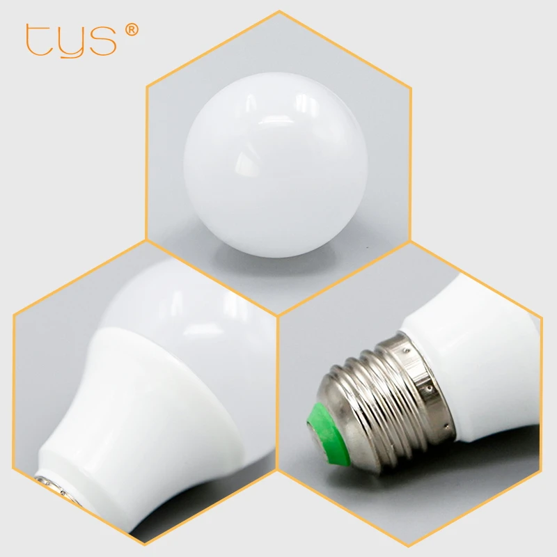 RGB светодиодная лампа E27 3W 5W 7W AC 85-265V с возможностью регулировки яркости и многоцветной сменой с IR-пультом управления для праздничного оформления.