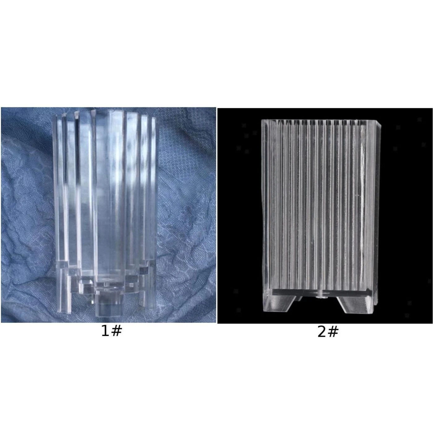 Прозрачная форма для свечей Пластиковая изготовления DIY аксессуары прессформы