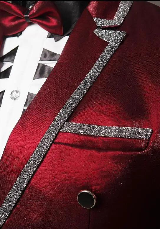 Лидер продаж мужские новые модные костюмы для мужчин костюм певицы студии одежда