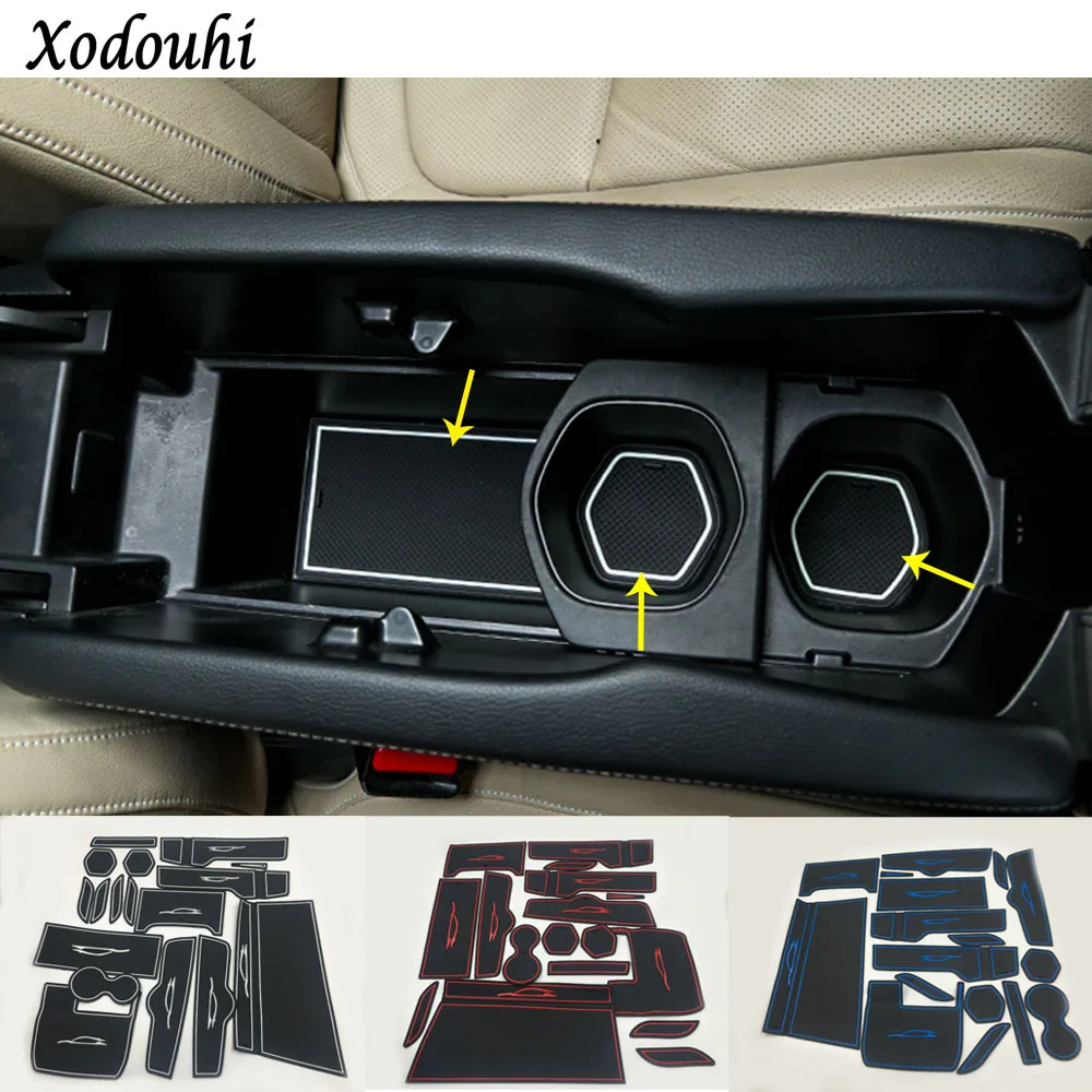 Для Honda civic 10th sedan 2016 2017 2018 автомобильный прорезиненный Противоскользящий коврик