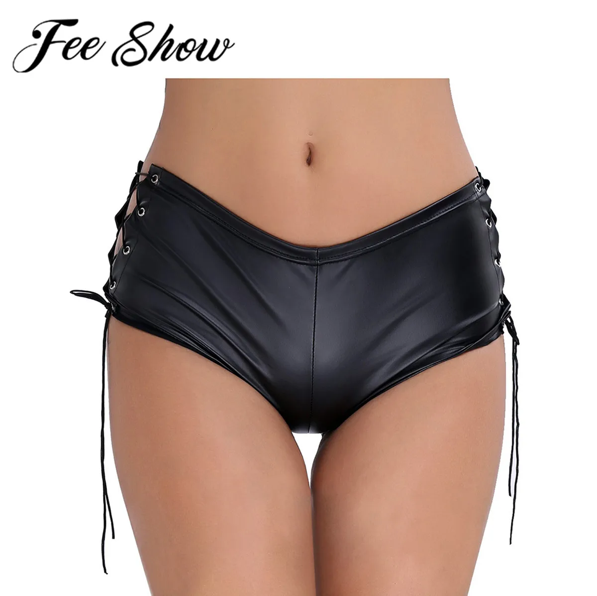 Женское латексное нижнее белье Plus Up сексуальное женское микро-бикини из