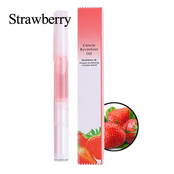 Strawberry Addfavor 1 шт. Уход за ногтями ревитализатор кутикулы питательная масляная ручка для удаления кутикулы Уход за ногтями Укрепляющий Восстанавливающий гель - Цвет: Strawberry