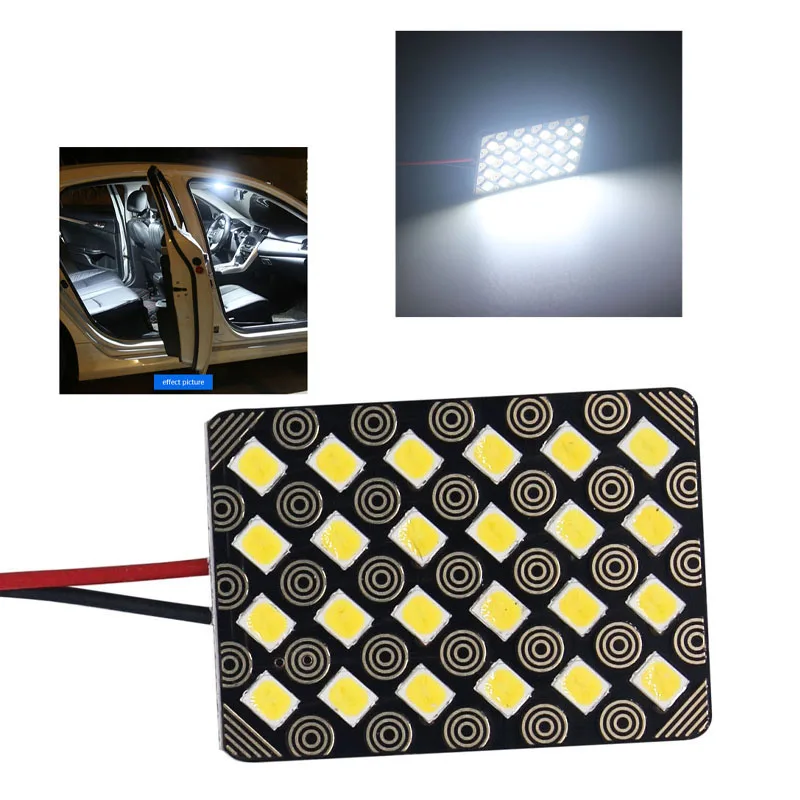 1 шт. CANBUS C5W светодиодный T10 BA9S разъем 12/24SMD 2835 Светодиодный светильник Festoon
