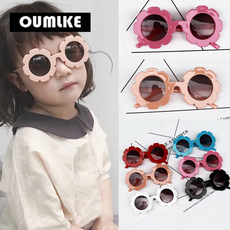 2019 модные детские солнцезащитные очки в круглой оправе для мальчиков и девочек