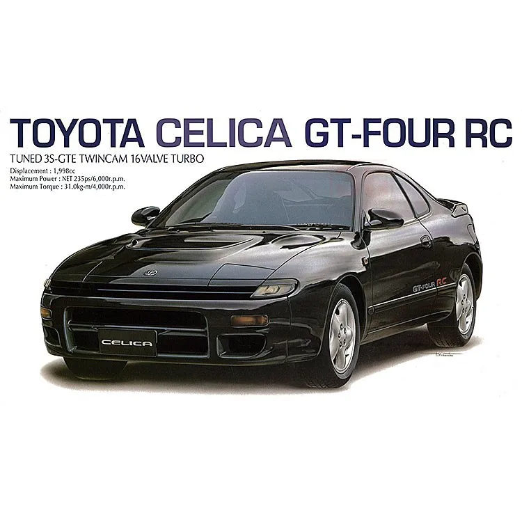 1/24 Масштаб Модель автомобиля Наборы сборки TOYOTA CELICA 20255 RC модель строительство DIY